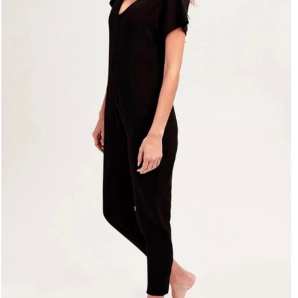 Smash + Tess- The Sunday Romper In Midnight Black